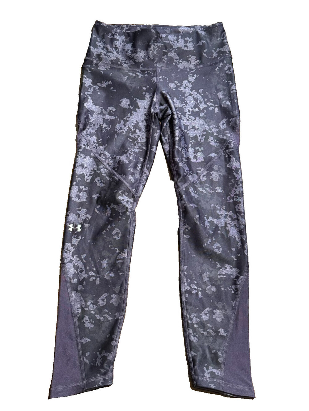 Under Armour Leggings HeatGear Compression Yoga Pants Womens Size Medium Purple
